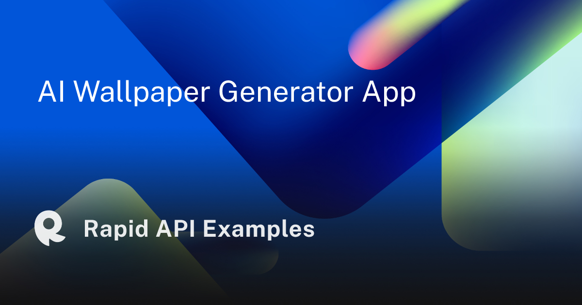 AI Wallpaper Generator App