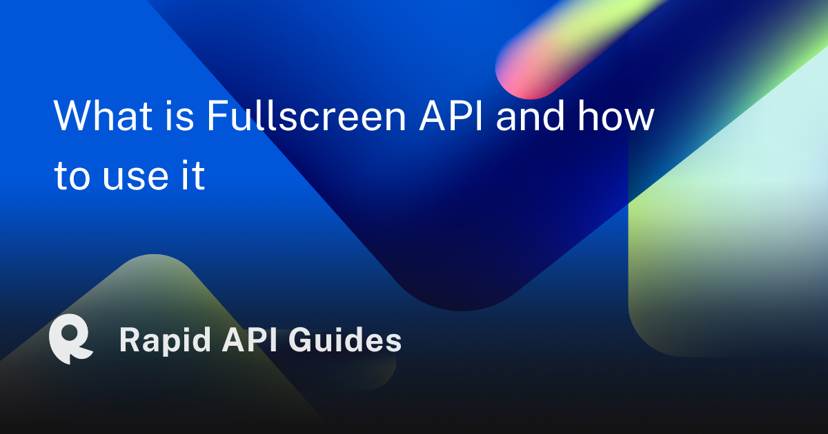 fullscreen api safari